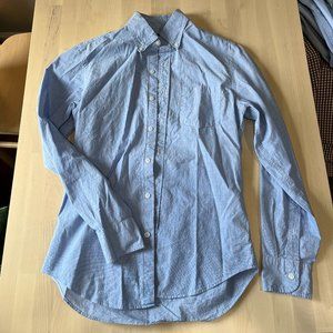 J Crew Factory - Blue Button Up Small